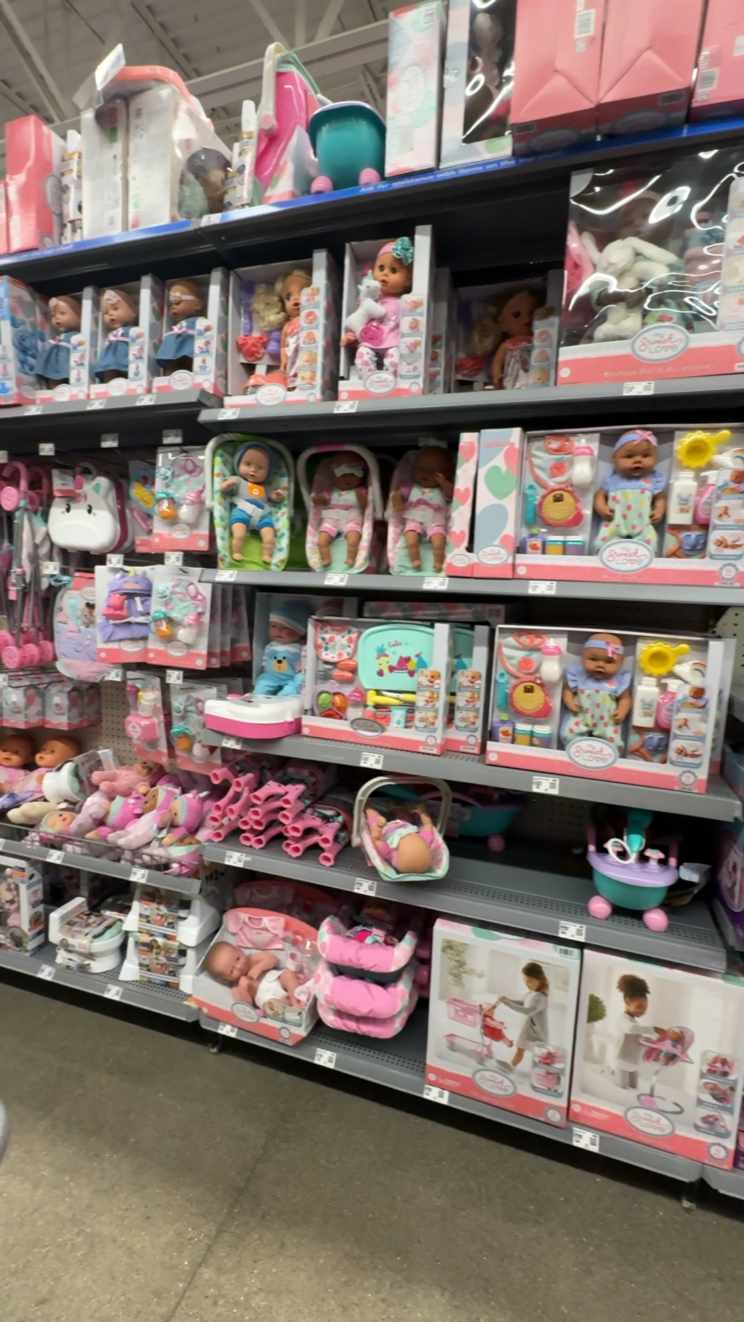 Walmart has a great selection of baby dolls and accessories! I was shocked by how much they had  

#LTKHoliday #LTKGiftGuide #LTKKids
