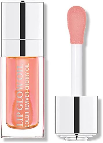 Hydrating Plumping Lip Oil Lip Gloss Lip Balm Lip Care Transparent Toot Lip Oil, Tinted Sheer Col... | Amazon (US)