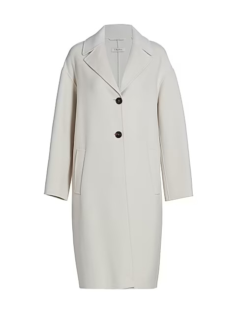 Cardiff Doppio Silk-Lined Wool Coat | Saks Fifth Avenue (CA)