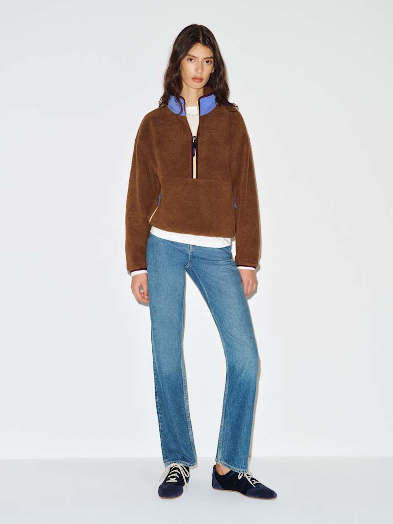 Reformation Patagonia W's Shearling Recrafted Marsupial Beer Bottle Brown Large | Reformation (Global)