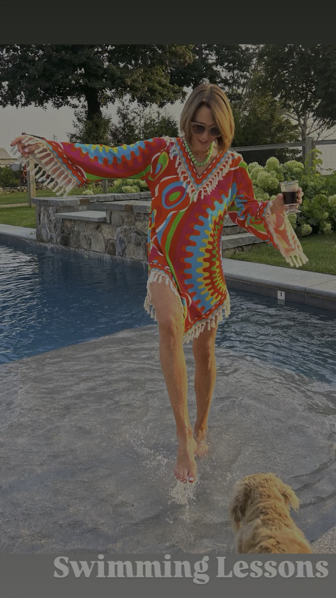 Colors galore! If you love bright colors, and high end classic designers, this caftan is it. Will become a staple in your closet for life or resell later at a great price! 

#LTKStyleTip #LTKVideo #LTKSeasonal