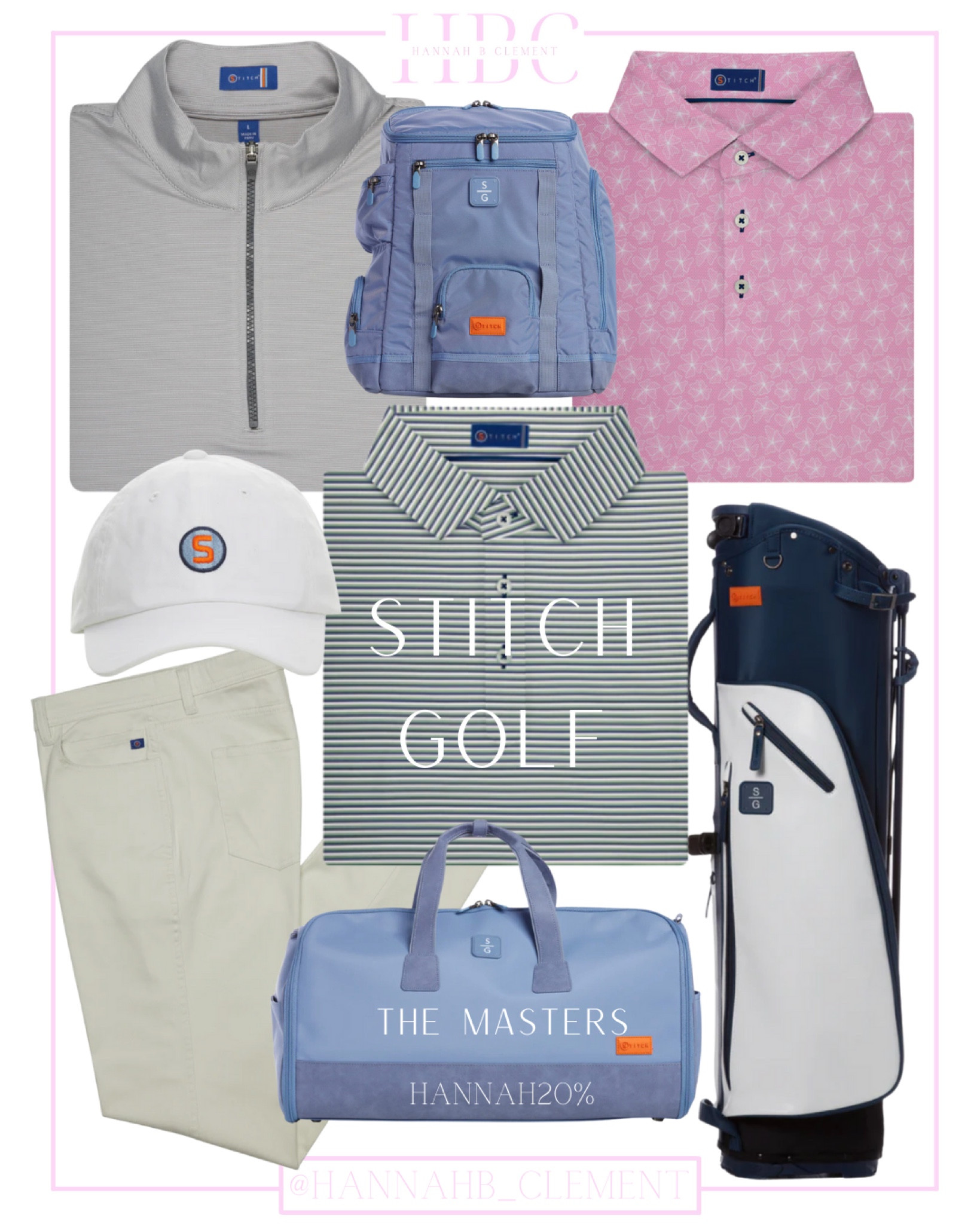 Let’s get masters ready with stitch golf! Use my code hannah20% for 20% off 💚💚

#LTKmens #LTKGiftGuide #LTKstyletip