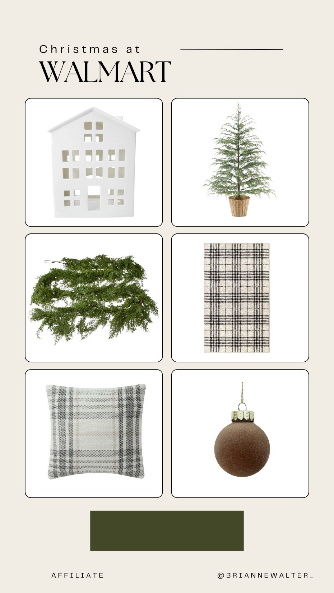 Christmas Decor at Walmart!

I love these staple holiday pieces! Cypress tree, Christmas garland, viral, plaid, neutral home decor, velvet ornaments, affordable Christmas decor 2024, affordable holiday decor 2024, Walmart, Walmart finds 

#LTKSeasonal #LTKHome #LTKFindsUnder100