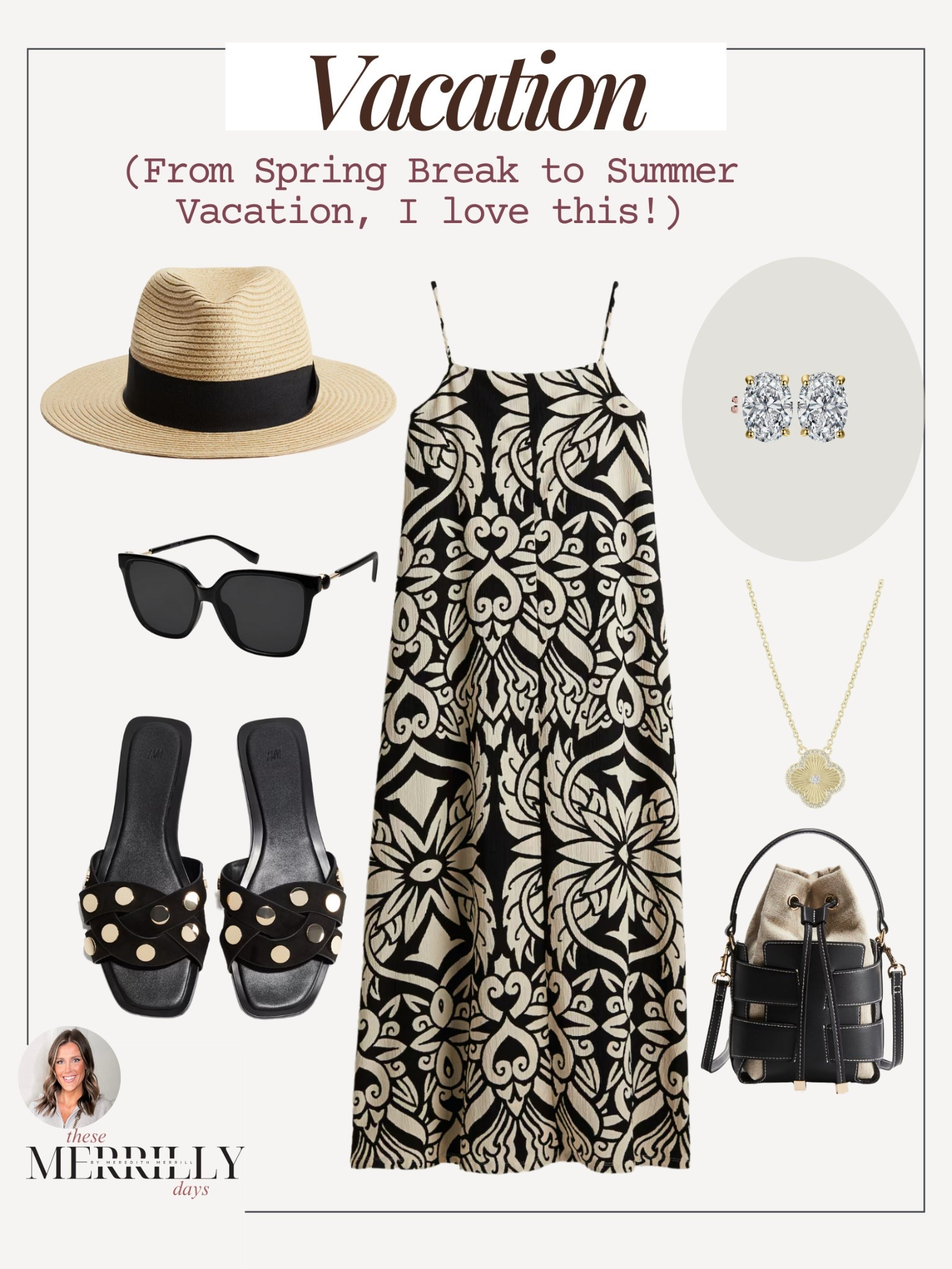 Spring break / summer vacation / maxi dress 

#LTKFindsUnder50 #LTKItBag #LTKTravel