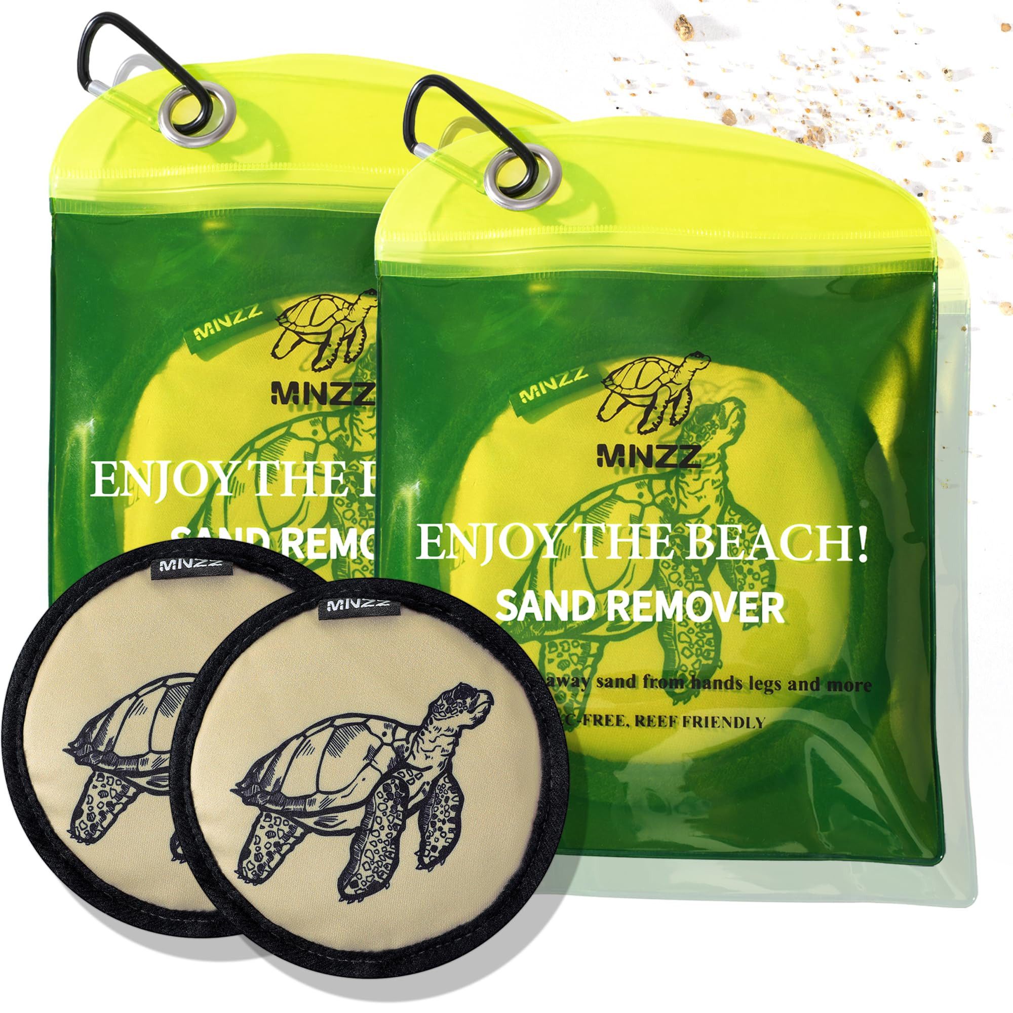 Beach Sand Remover Sand Eraser Kids Adult Women Men Summer Essentials Sunscreen Chair Cover Towel... | Amazon (US)