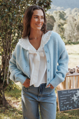 Lucah Cardigan - Baby Blue | Petal & Pup (US)