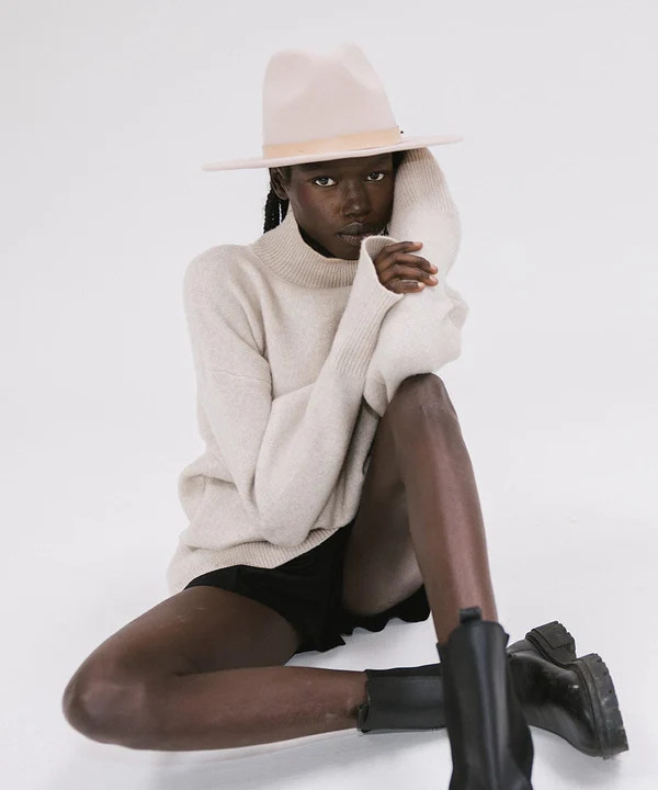 Shiloh Fedora with Leather Band | Gigi Pip