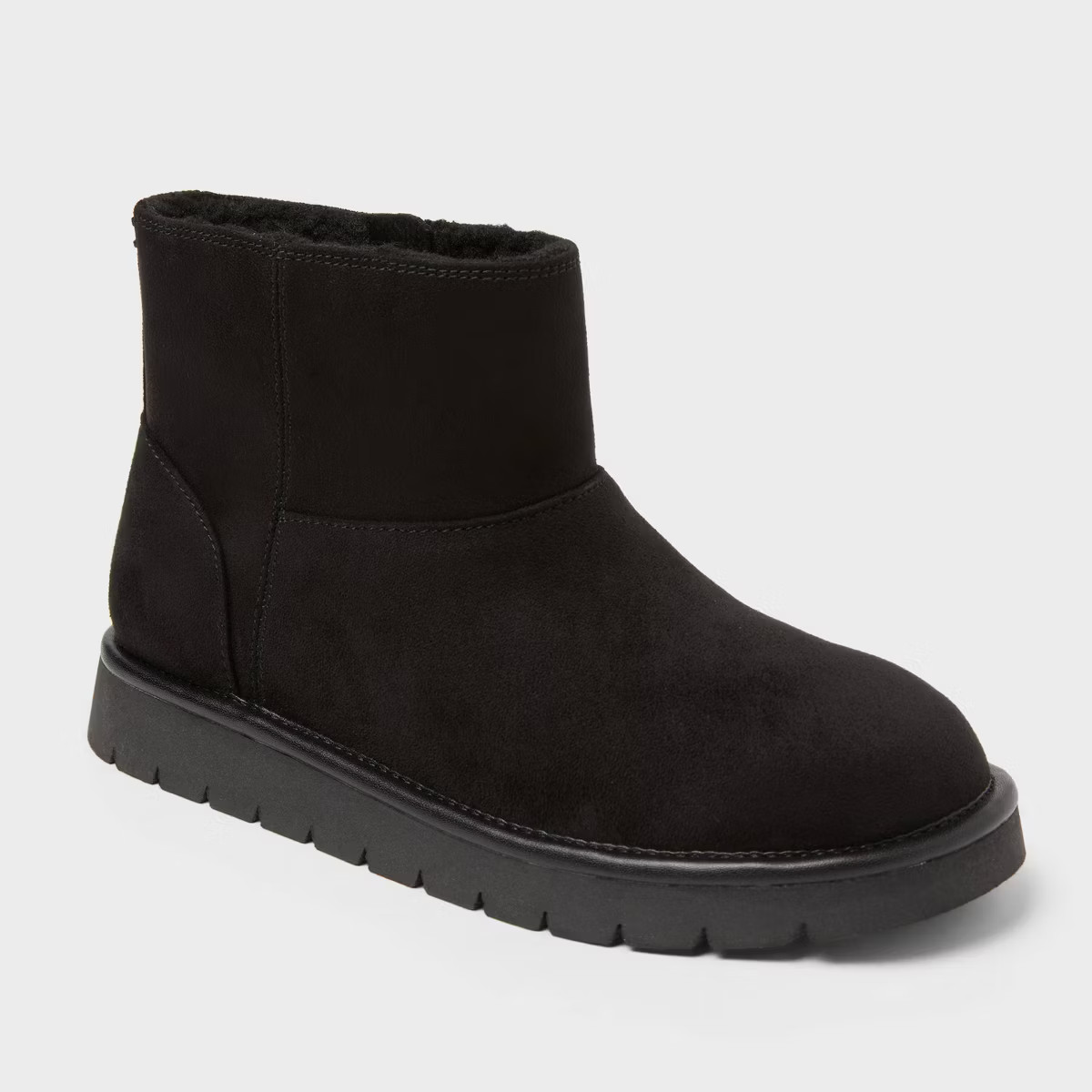 Women’s May Suede Boots with Memory Foam Insole - Universal Thread™ Black 5 | Target
