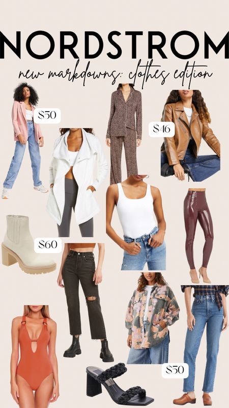 Shop all the new markdowns on Nordstrom! Jeans, PJs, tops, jackets & more! 

#LTKFind #LTKSale #LTKunder100