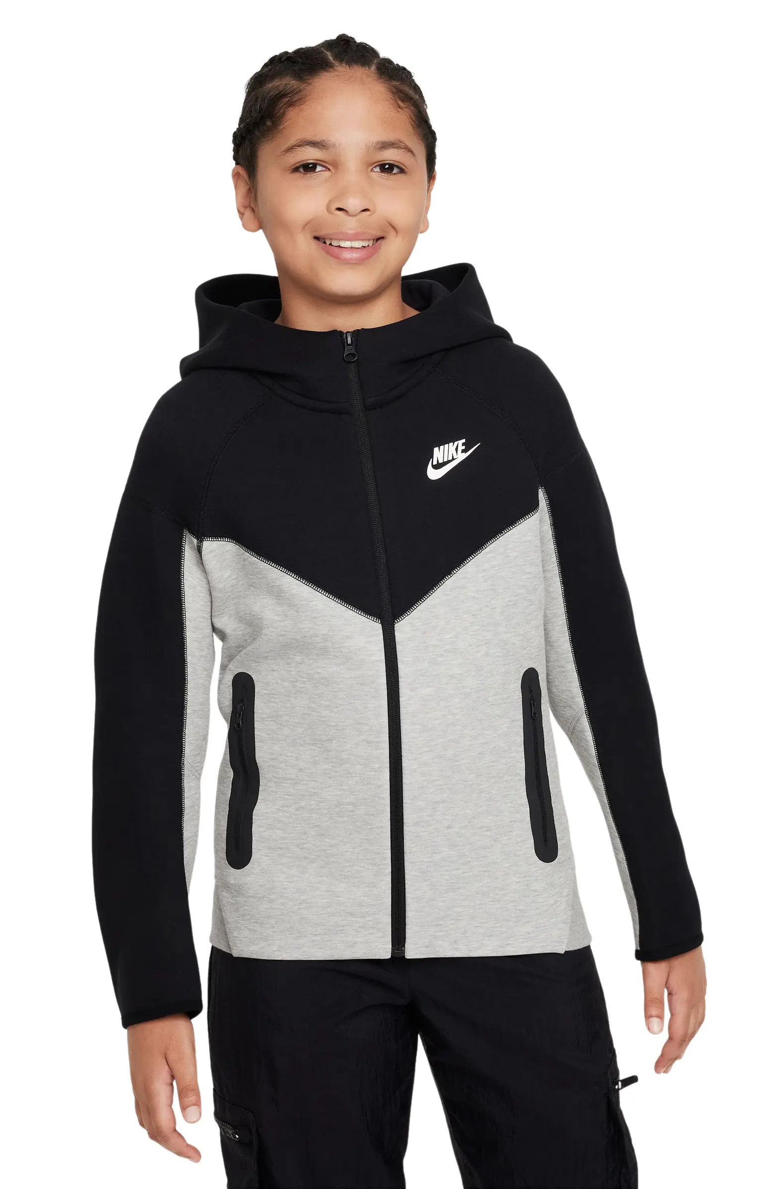 Kids' Tech Fleece Full Zip Hoodie | Nordstrom