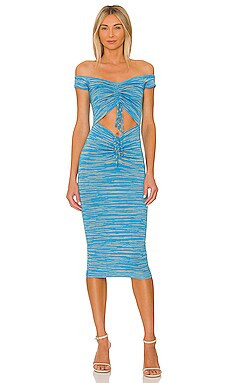 Dresden Off Shoulder Midi Dress
                    
                    Lovers and Friends | Revolve Clothing (Global)