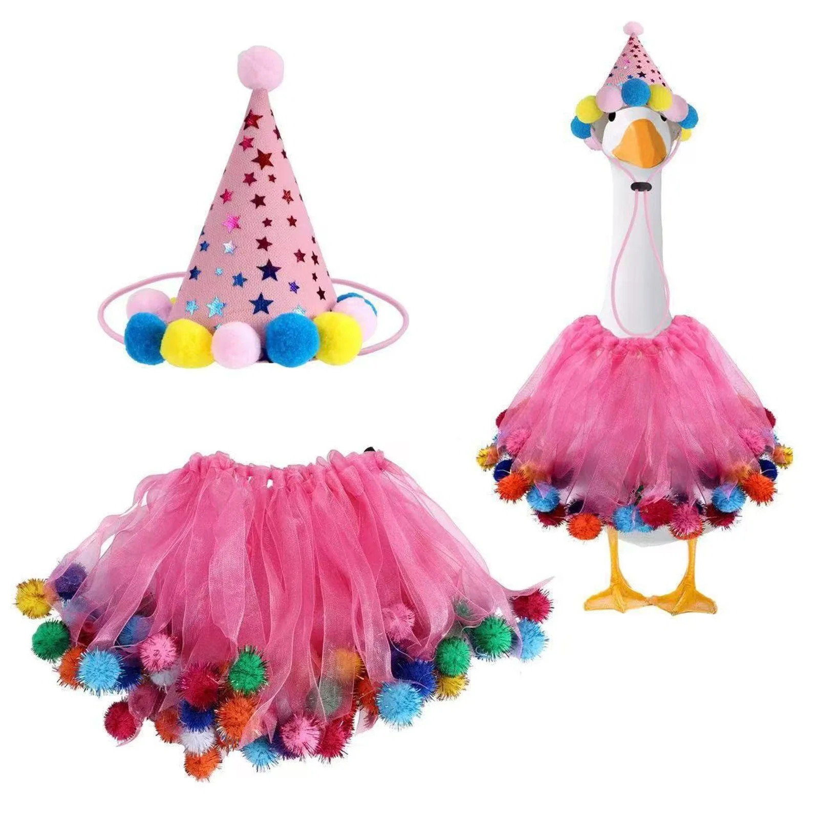 Festival Porch Goose Costume Festival Party Outfit - Colorful Goose Clothes, Festival Outdoor Dec... | Walmart (US)