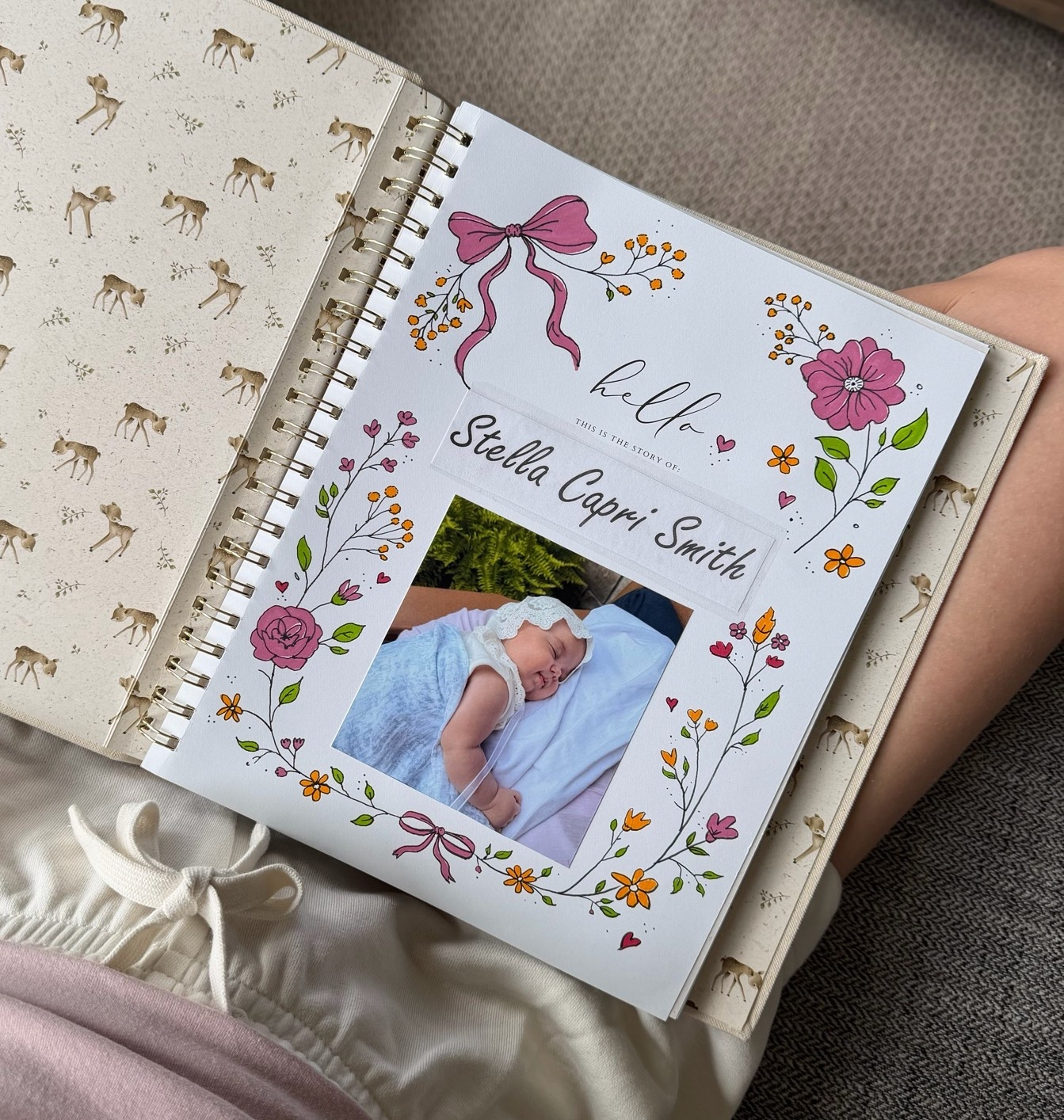 Stella’s baby album, this is so much fun to personalize and have an artistic outlet 🎀👼🏻✨

#LTKphotoalbum #LTKcraft

#LTKbaby