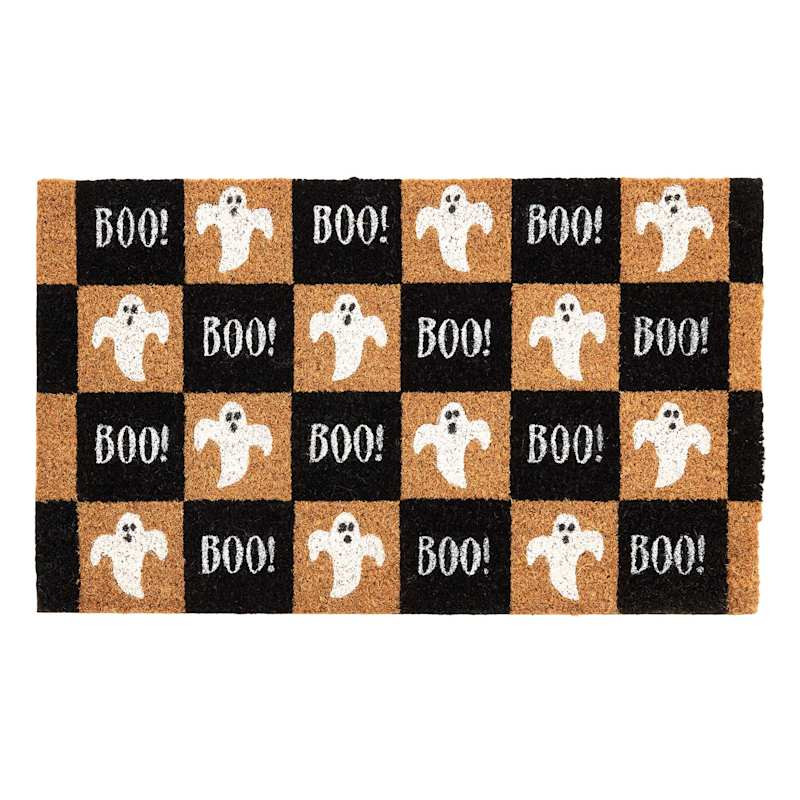 Glow in the Dark Eyes Coir Mat, 18x30 | At Home