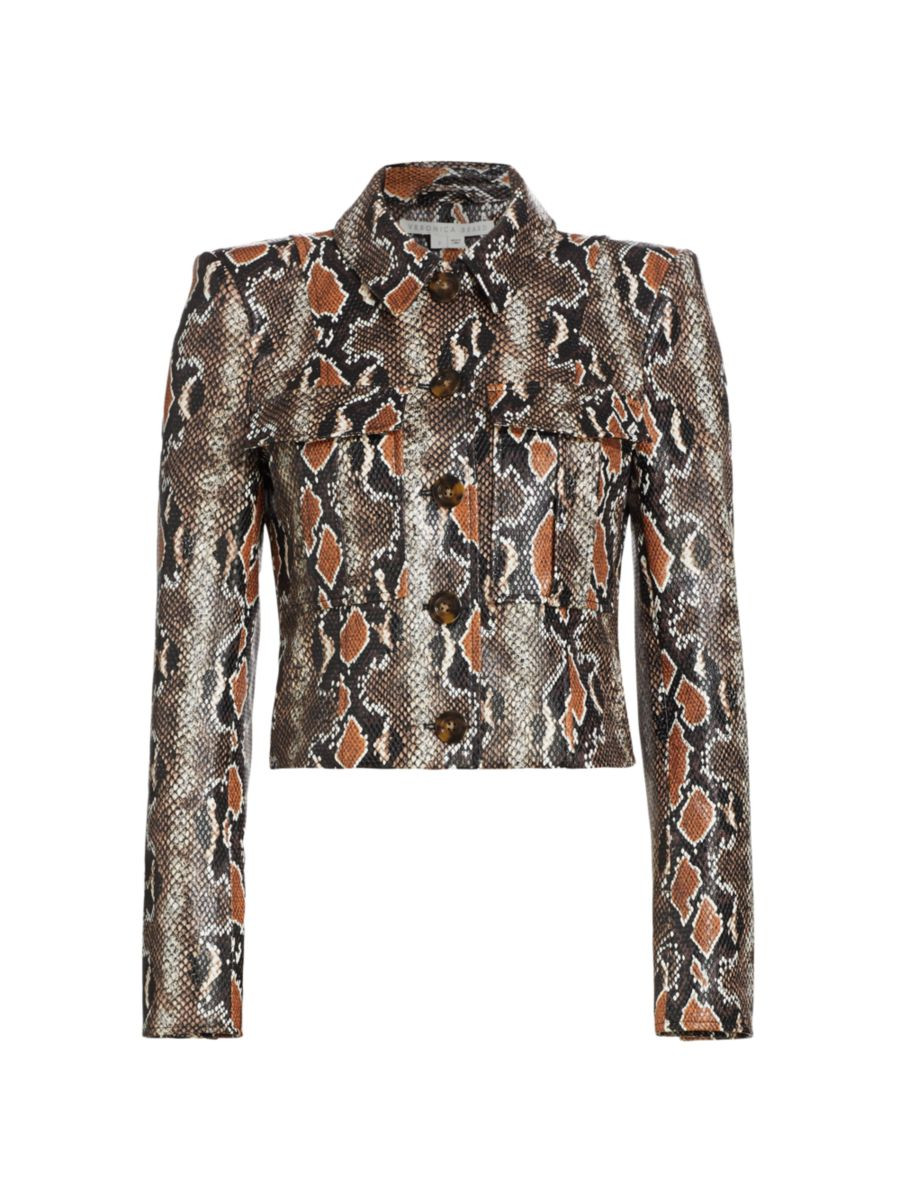 Fulham Snakeskin Jacket | Saks Fifth Avenue