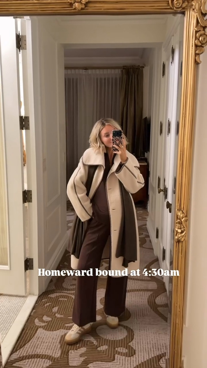 My travel outfit from New York back to Georgia! Varley sets are always my go-to while traveling - the quality is so good! I even wore this Varley coat! Wearing S in set & XS in coat!

Loverly Grey, travel outfit, airport outfit, matching set, fall outfit, coat 

#LTKStyleTip #LTKTravel