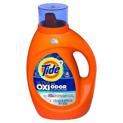 Tide Ultra OXI with Odor Eliminators for Visible and Invisible Dirt HE Compatible Liquid Laundry ... | Target