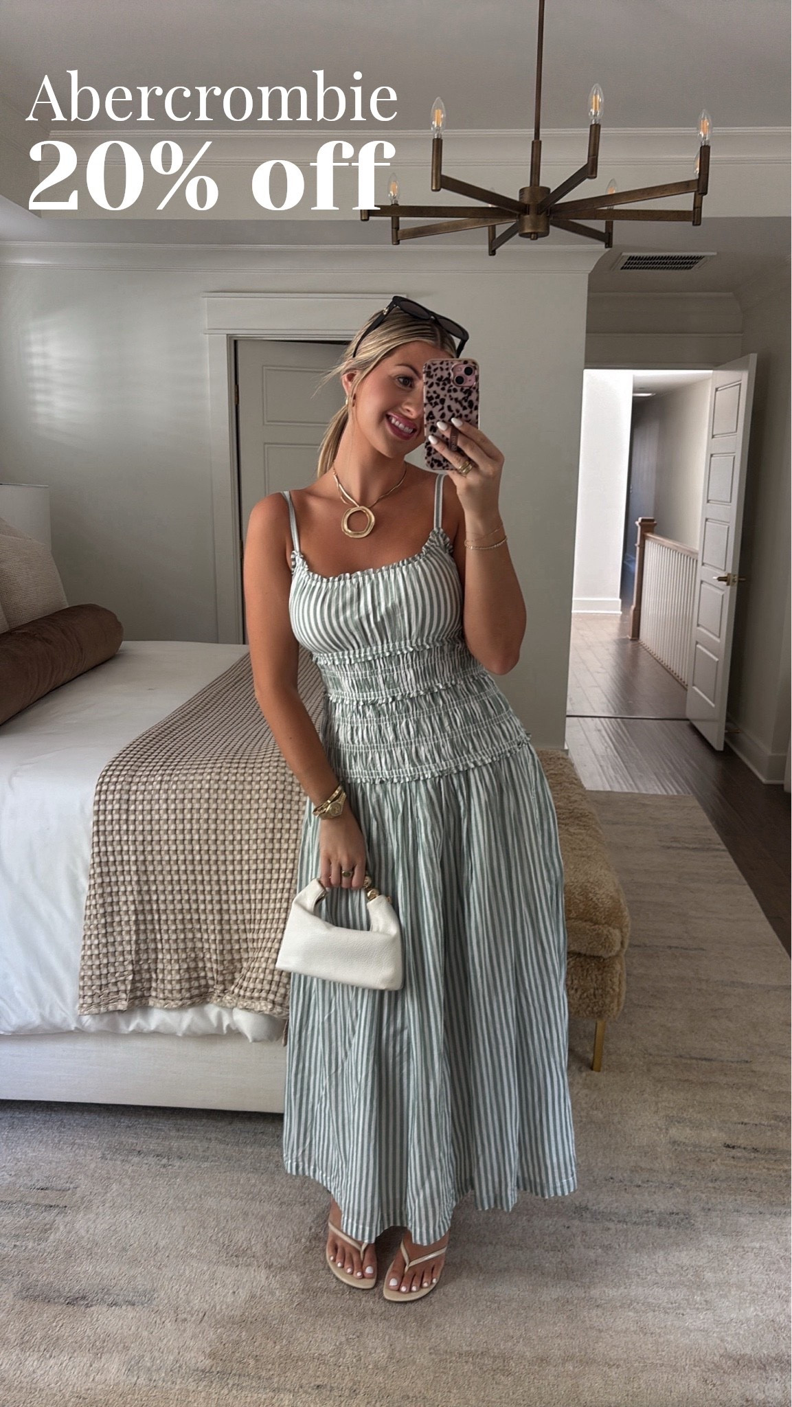 My @abercrombie dress is 20% off now!!

This outfit is my uniform lately 👏🏼 I have this dress in 4 colors and am wearing a medium regular!



Summer outfits, summer dresses, maxi dress, bra free smocked drop waist maxi, a&f, sidneymarieduke

#LTKootd #LTKSeasonal #LTKTravel