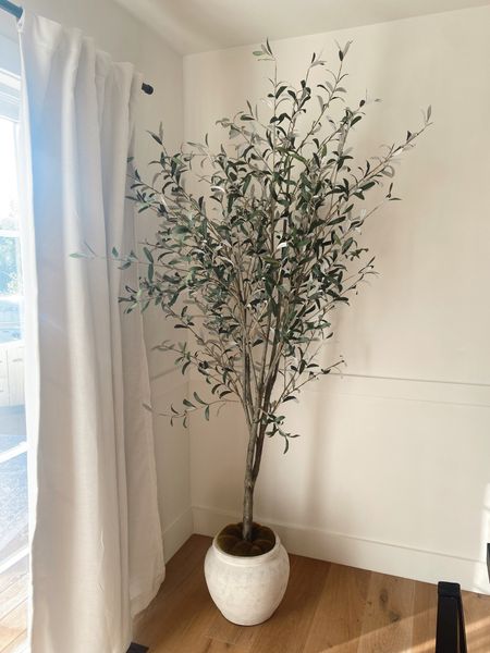 This faux olive tree is my favorite! It’s so beautiful & there’s a few in stock! #homedecor #diningroom #target #decor #mom #home #curtain #floorregister #fauxtree #target

#LTKhome #LTKfamily