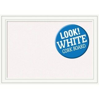 Framed White Cork Board, Craftsman White | Bed Bath & Beyond