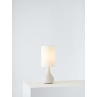 John Lewis & Partners Kristy Touch Lamp, White | John Lewis UK