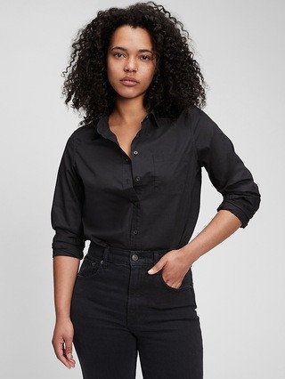 100% Organic Cotton Perfect Shirt | Gap (US)