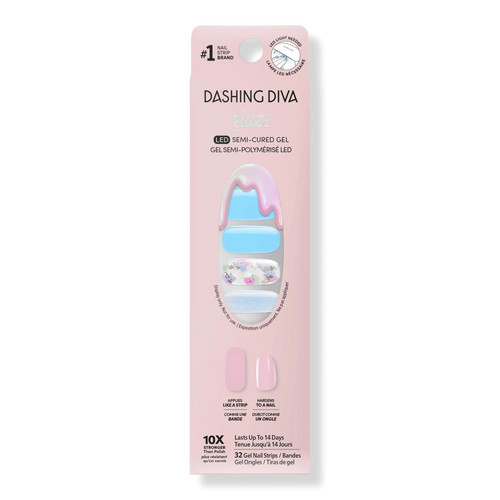 Dashing Diva GLAZE DESIGN, Semi-Cured Gel Nail Polish Stickers | Ulta