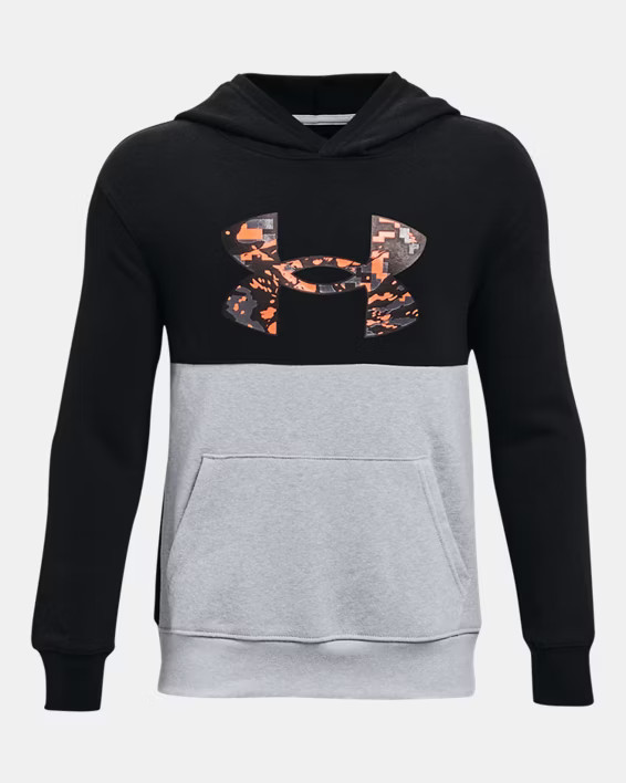 Boys' UA Rival Fleece Colorblock Hoodie | Under Armour (US)