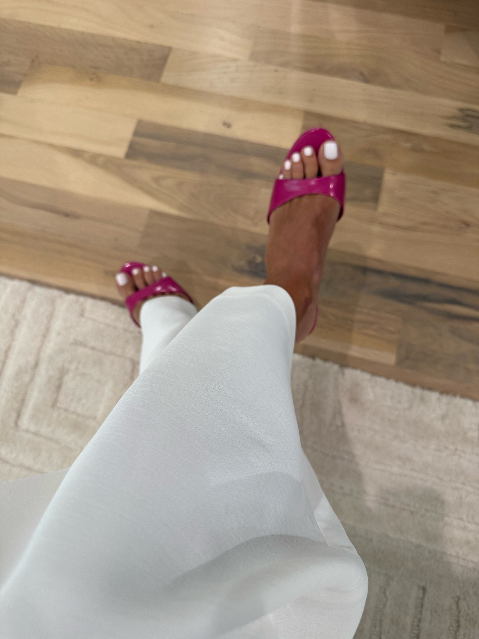 Love these pants for summer pink heels summer outfit

#LTKPetite #LTKSaleAlert #LTKootd