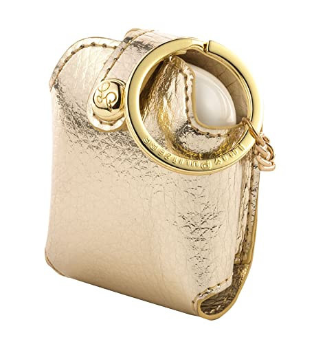 Lilly Pulitzer Leatherette Wireless Headphones Holder, Cute Keychain Case with Access to Charging Port (Gold) | Amazon (US)