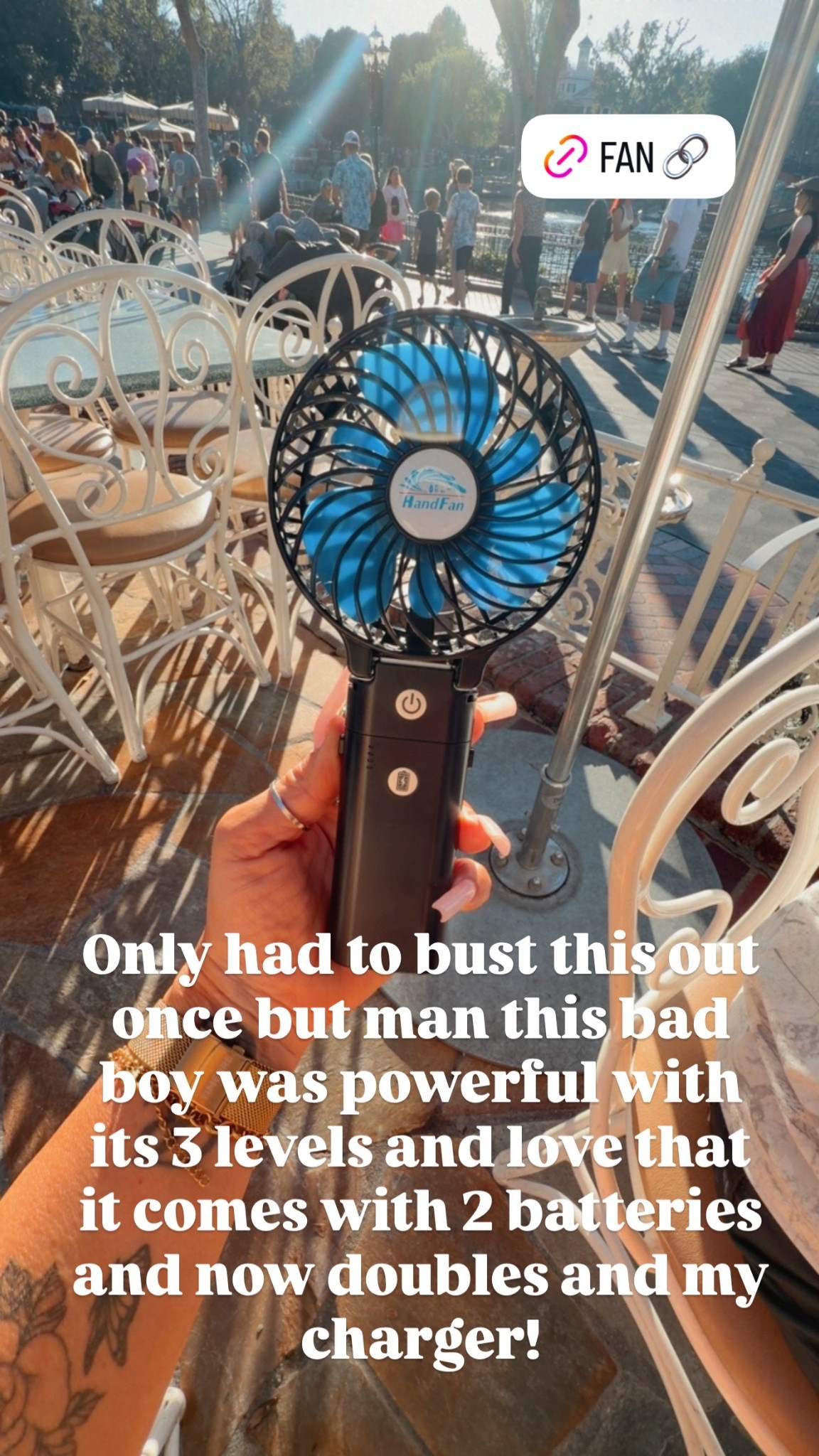 Best portable fan and so good and strong 

#LTKmomlife #LTKdayinmylife #LTKFestival