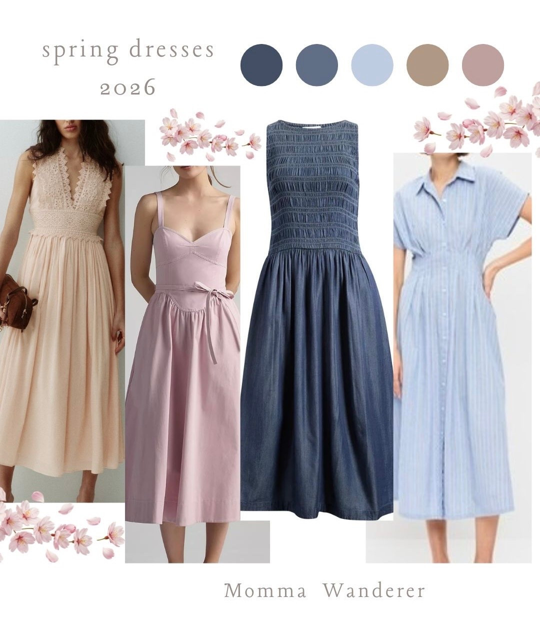 Spring dresses 2026 ~ minimalist choices. 

#LTKOver40 #LTKPetite #LTKSeasonal