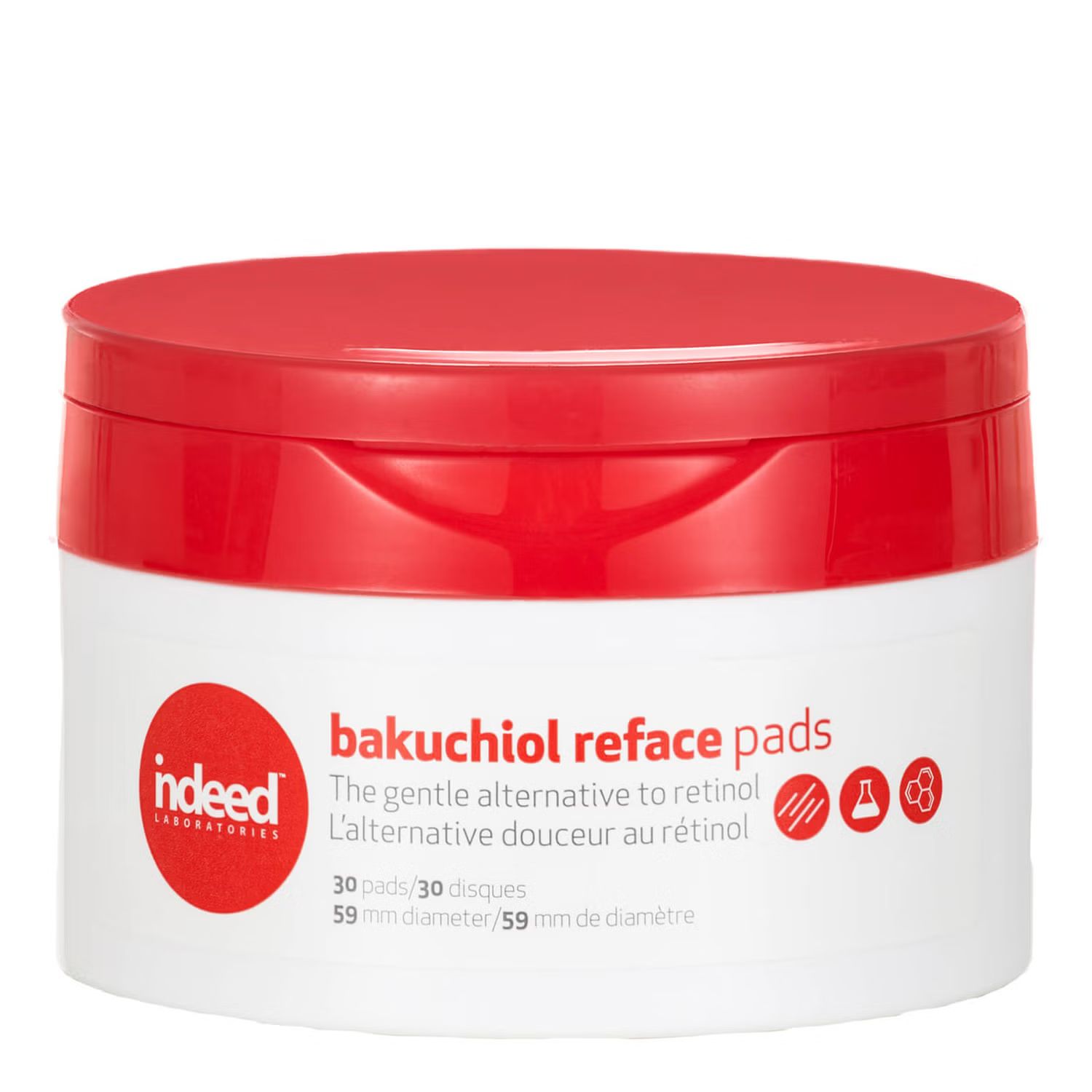 Indeed Labs Bakuchiol Retinol Reface Pads x30 | Look Fantastic (UK)