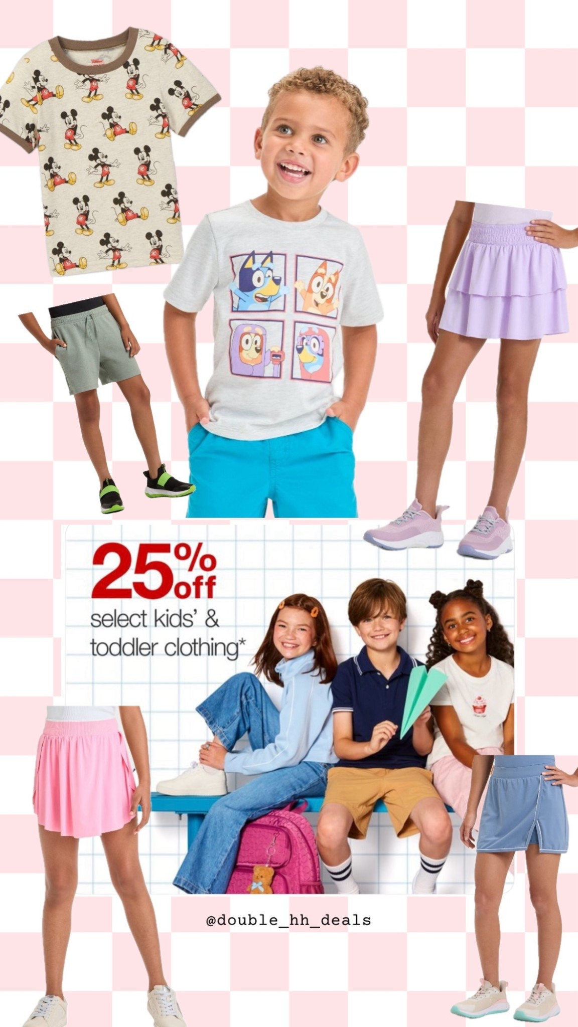 Get all your back to school clothes 25% off! 