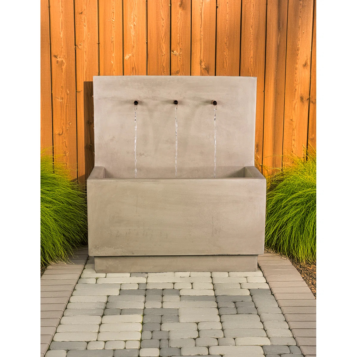 Styrkar Hand Crafted Weather Resistant Wall Base Fountain | Wayfair North America