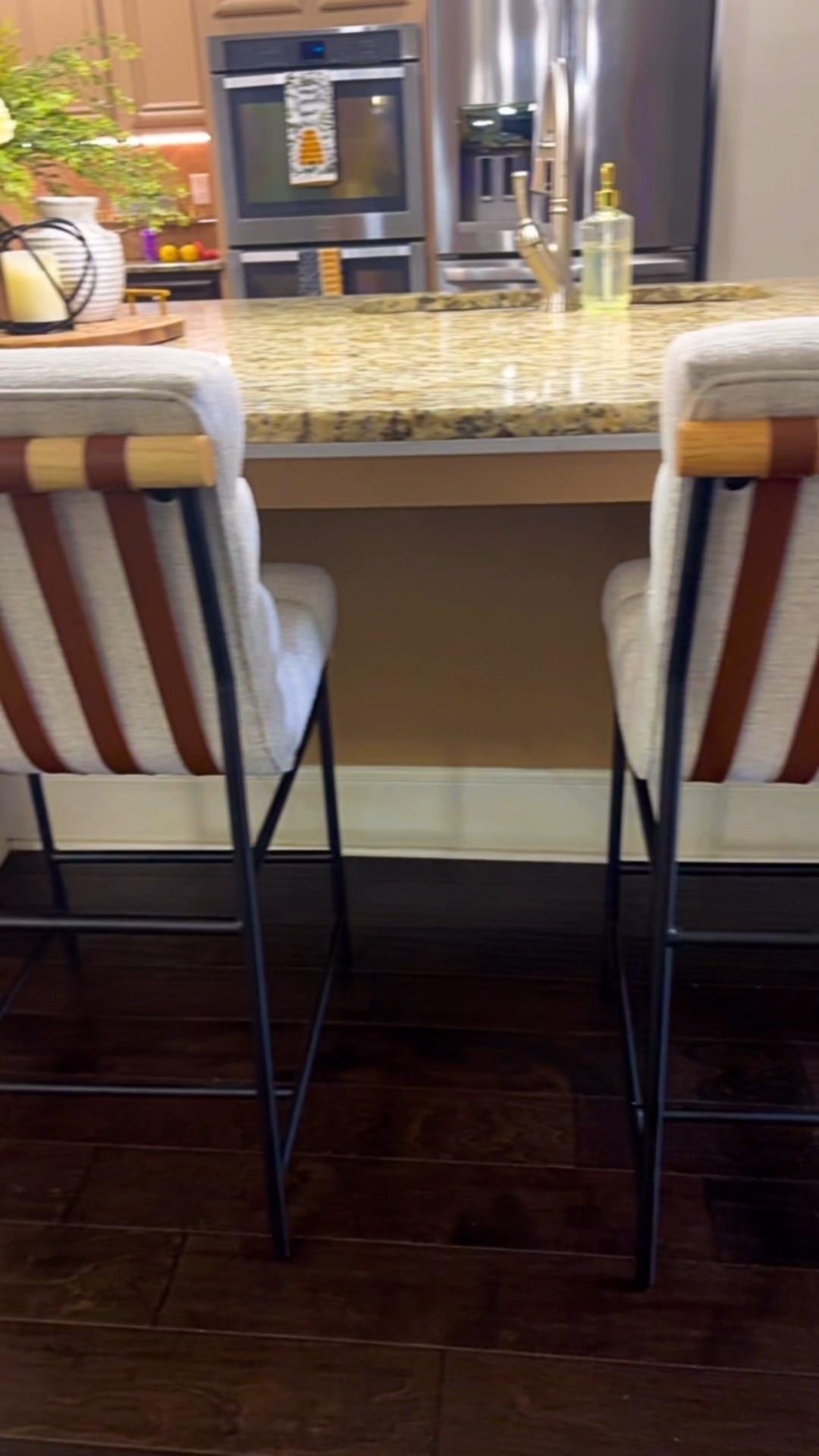 New barstools just dropped from Amazon and baybeee… they’re everything! 😍🙌🏽✨

These 17.75” boucle counter-height cuties fit my kitchen setup perfectly and add the right amount of style + comfort. The curved channel tufting is giving modern chic, and can we talk about the leather strap detailing on the back?! 🧡 It’s giving luxury on a budget without sacrificing comfort 💅🏾

They’re sturdy, soft, and super easy to assemble. If you’ve been looking for bar stools that serve looks + function—go ‘head and add to cart 🛒

🛋️ #AmazonHomeFinds
#CLuvHomeVibes #CLuvMadeMeDoIt #BarstoolGoals #BoucleStyle #ModernChic #HomeUpgrade #CounterGoals #AmazonFinds #InteriorVibes #HomeGlowUp

#LTKHome #LTKItBag #LTKStyleTip