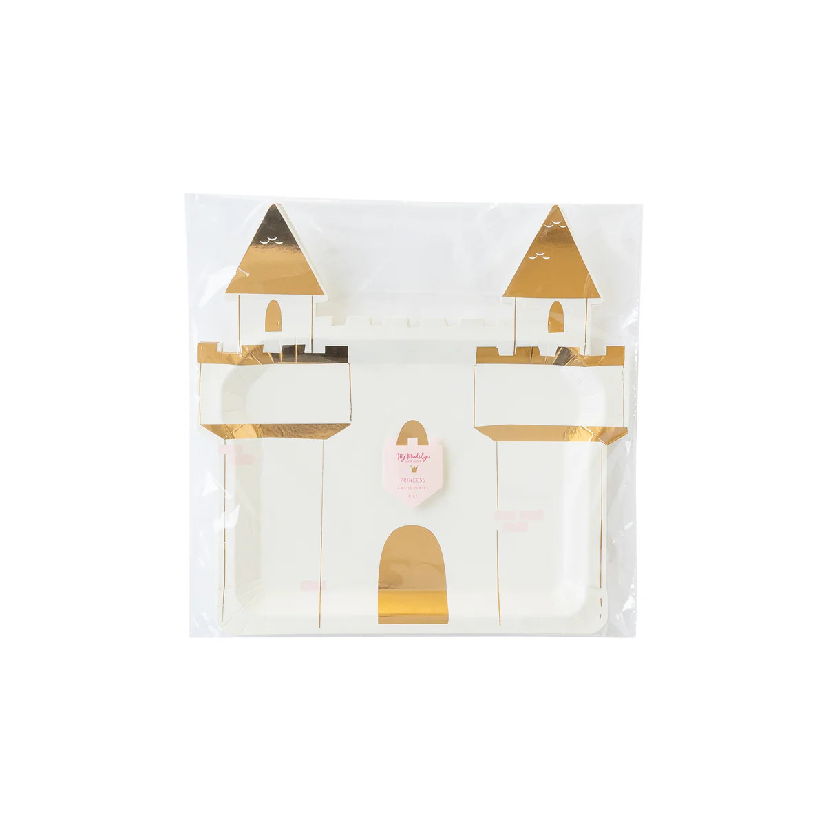Princess Castle Shaped Plate | My Mind's Eye