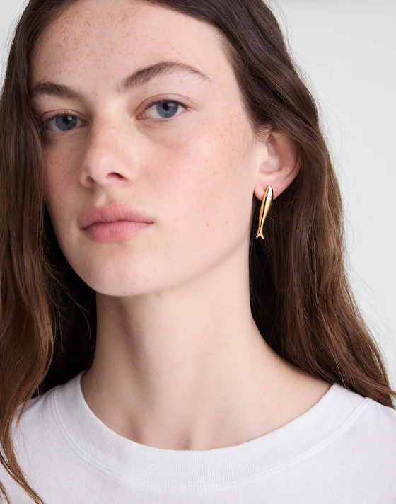 Fish Drop Earrings | Madewell