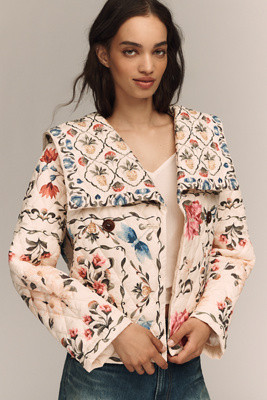 Barbour x Farm Rio Azelia Jacket | Anthropologie (US)