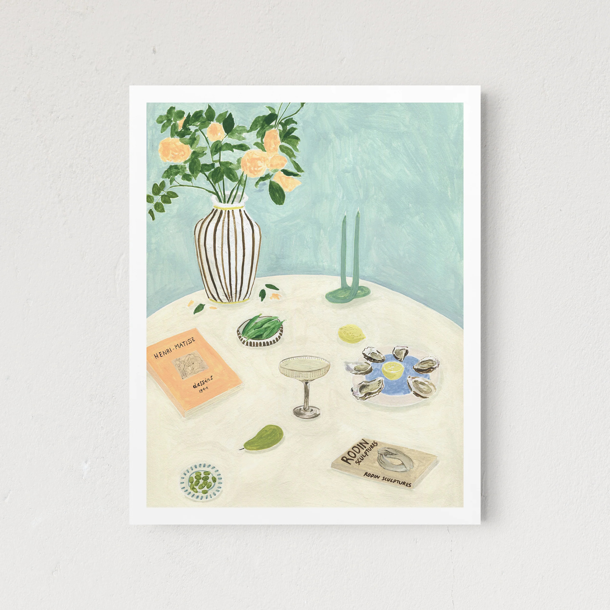 Art Books and Flowers | The Crafted Prints
