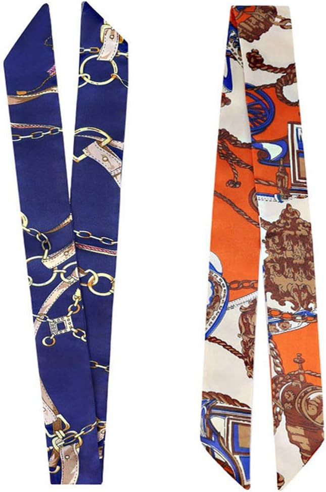 kcctoo 2/6/10Pack Scarf Bags for Women Handbag Scarfs Band Hair Neck Scarves Fashion Gifts | Amazon (US)