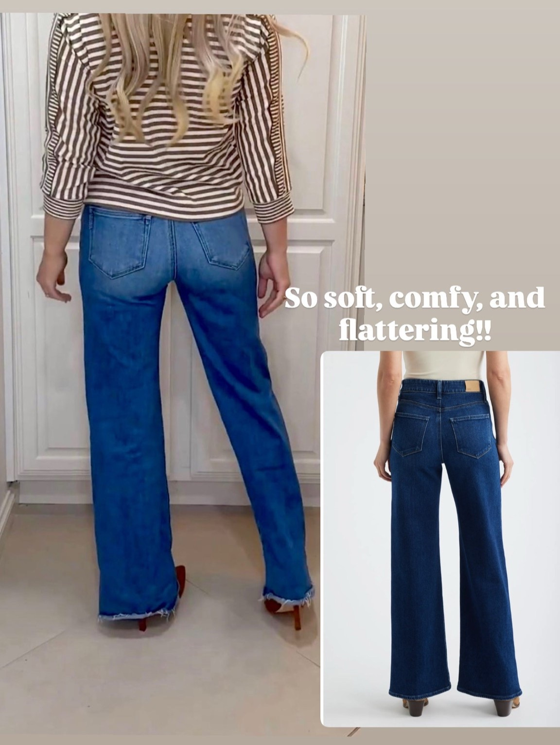 Paige jeans - fit TTS
Wide leg denim 
Nordstrom Anniversary sale

#LTKSaleAlert