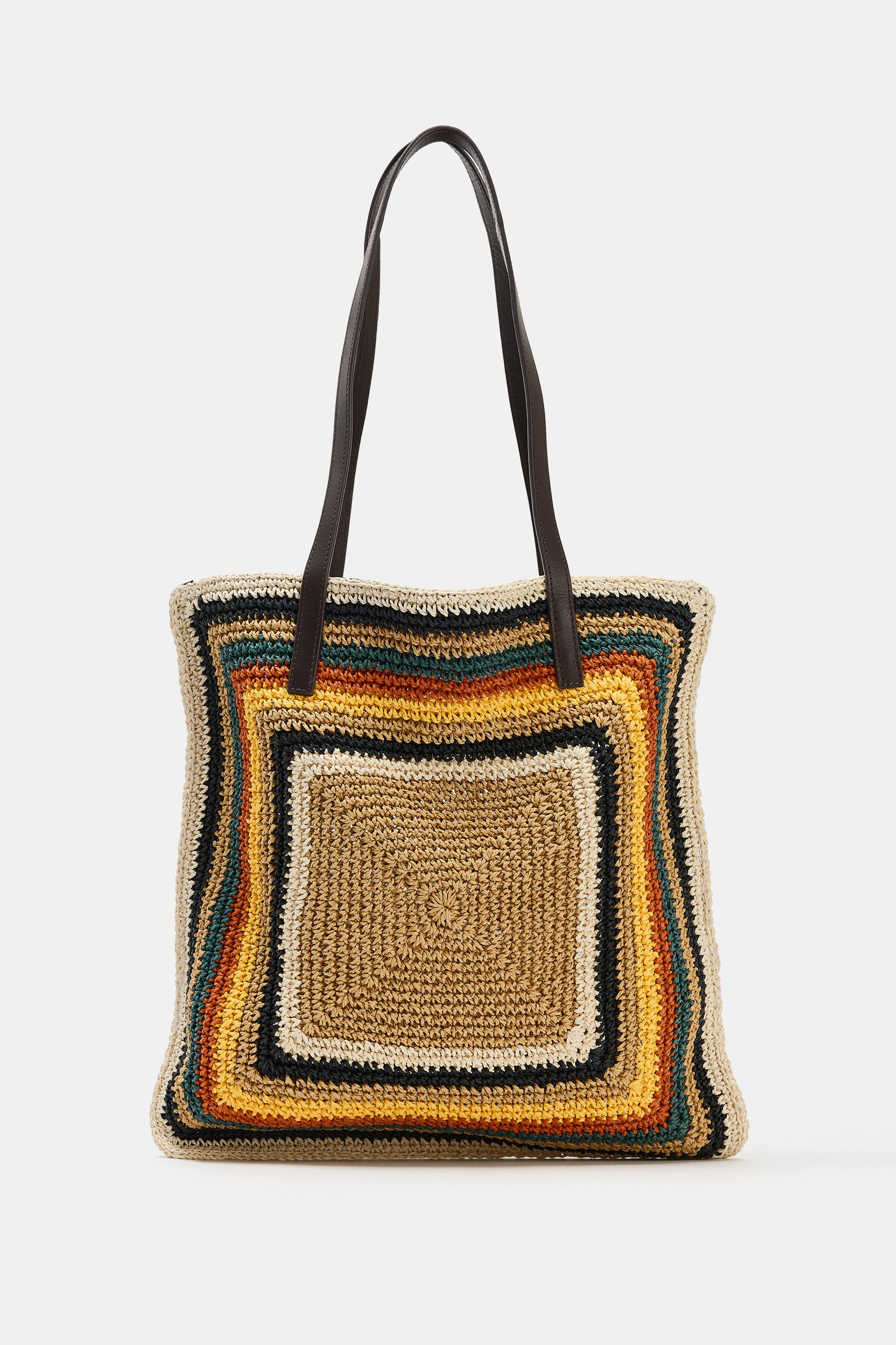 MULTICOLOR SHOPPER BAG | Zara Canada