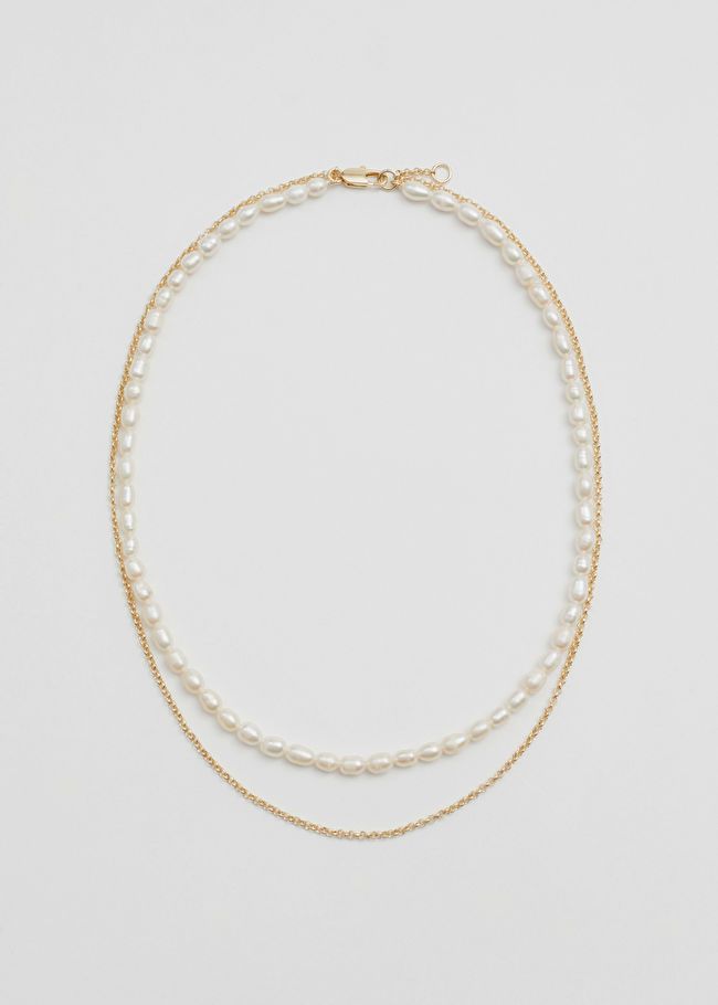 Layered Pearl Chain Necklace | & Other Stories (EU + UK)