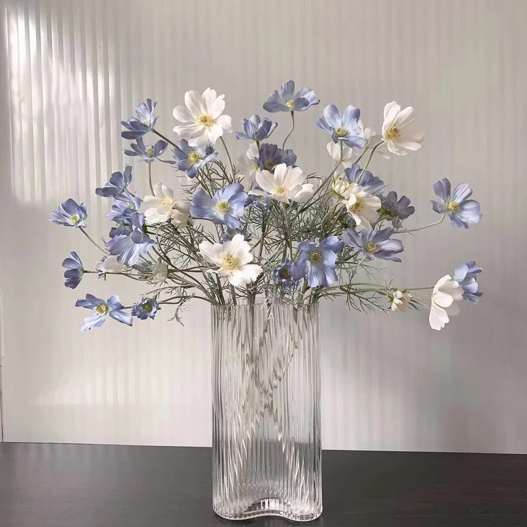 18 Color Options Artificial Cosmos Wildflowers, Realistic Silk Faux Flowers, Long Stem Fake Flowe... | Walmart (US)