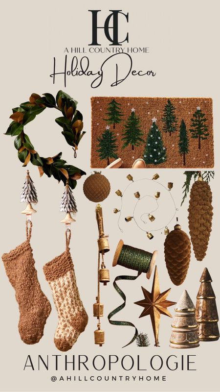 Holiday decor from Anthro is here.! Love their unique ornaments and stockings!

Follow me @ahillcountryhome for daily shopping trips and styling tips 


#LTKSeasonal #LTKhome #LTKGiftGuide
