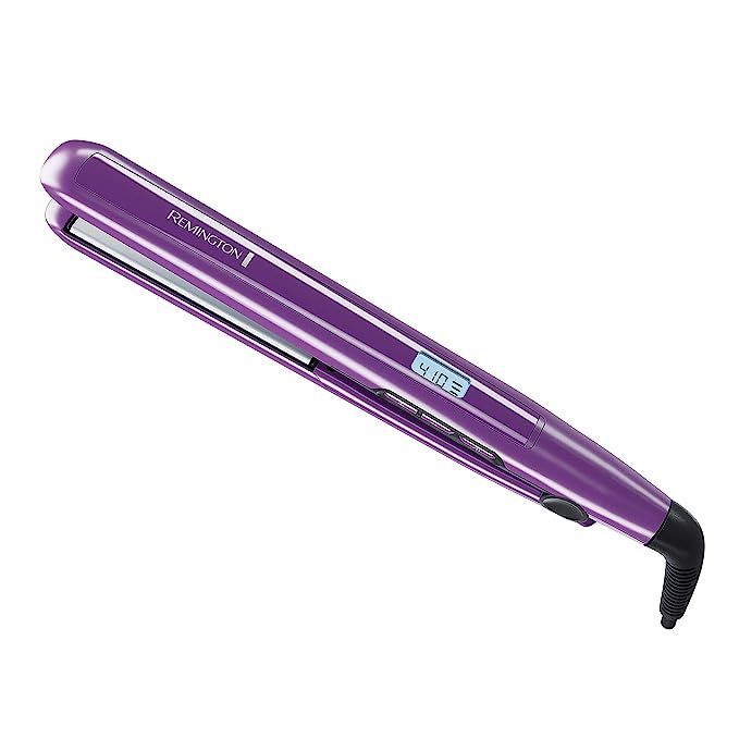 Remington S5500 1" Anti-Static Flat Iron with Floating Ceramic Plates and Digital Controls, Hair ... | Amazon (US)