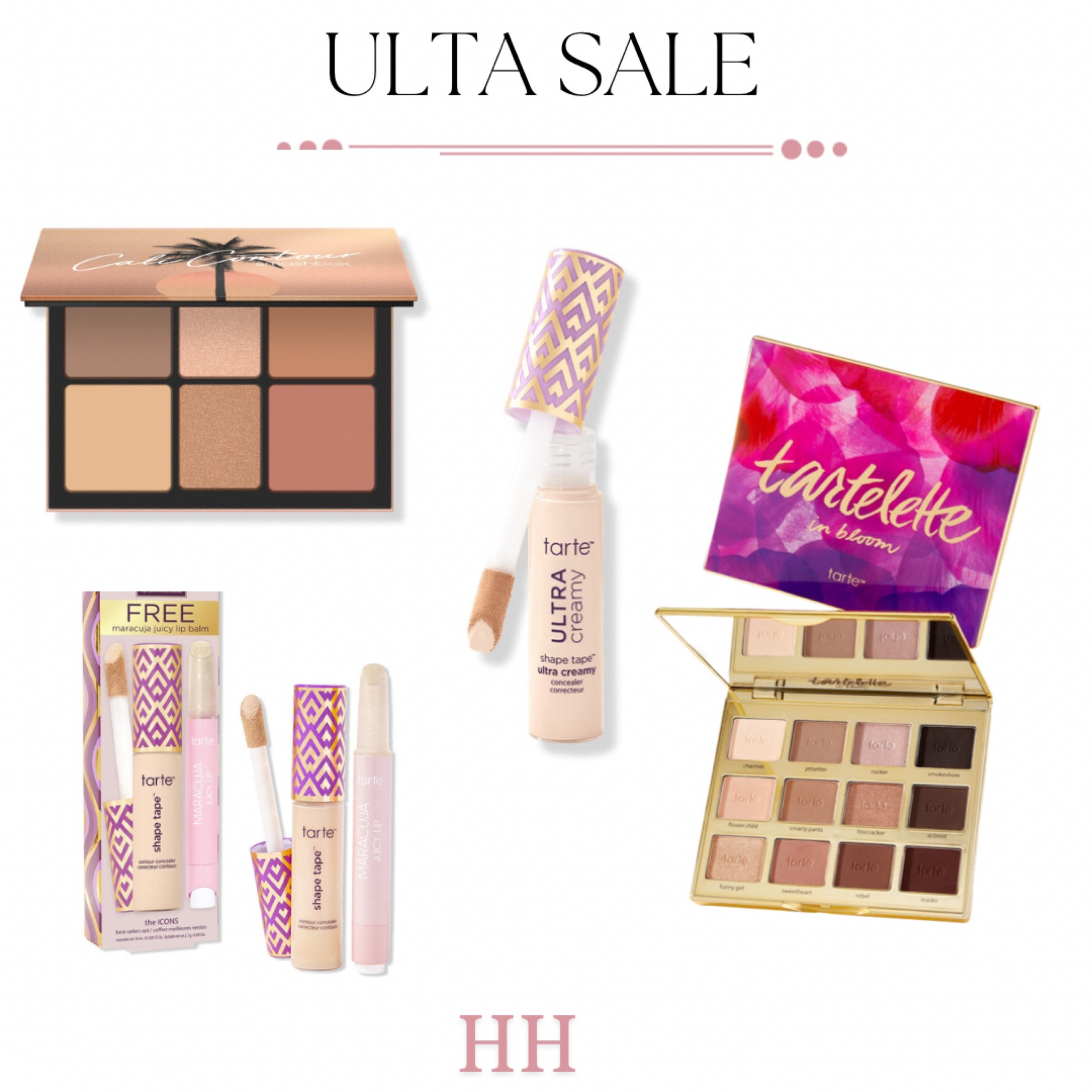 My everyday beauty essentials on sale at Ulta for Cyber Monday!!
Tarte
Shape Tape
Smashbox Pallete 

#LTKGiftGuide #LTKsalealert #LTKCyberWeek