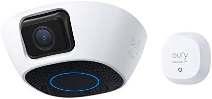 eufy Security Garage-Control Cam with Sensor, Garage Door Opener, Detects Open/Close Status, Real... | Amazon (US)