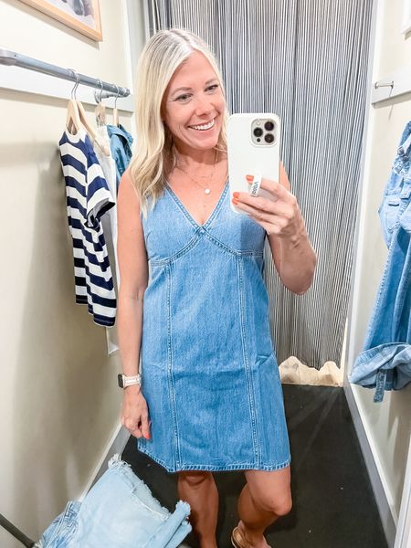 Madewell LTK sale 20% off use code LTK20. Love this short sleeve denim dress with Birkenstock sandals. Size XS in the dress.




#LTKSaleAlert #LTKSeasonal #LTKxMadewell